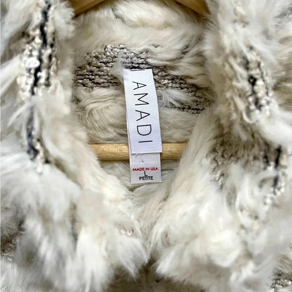 Anthropologie Amadi Faux Fur Basia Vest - Picture 3 of 5